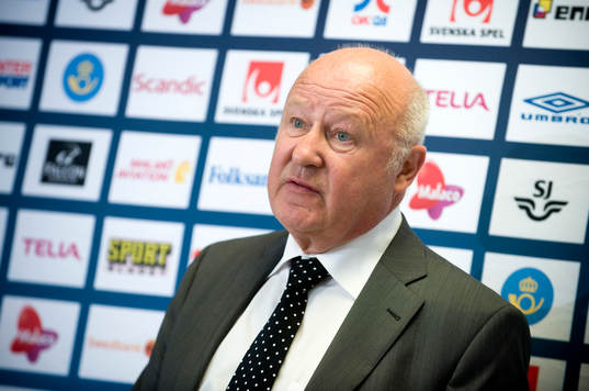 Lars Åke Lagrell, ordförande, Svenska Fotbollsförbundet