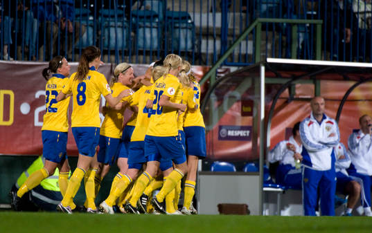 Caroline Seger, Sverige, jubel