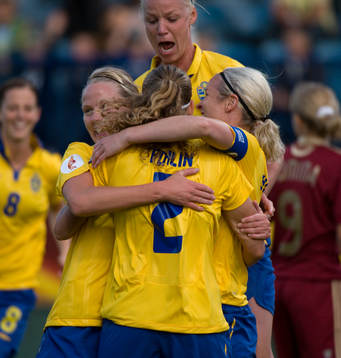 Charlotte Rohlin, Sverige, jubel