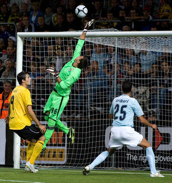 Denni Avdic, Elfsborg. Cribari, Muslera, målvakt Lazio