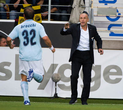 Lazios tränare Davide Ballardini