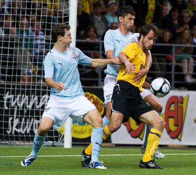 Helgi Danielsson, Elfsborg. Lichtsteiner, Cribari, Lazio
