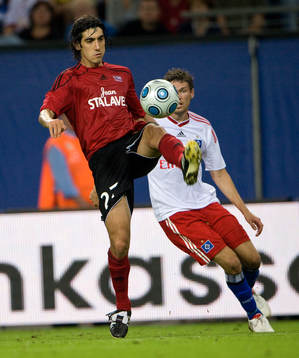 Felipe Saad, Guingamp och Marcus Berg, Hamburg