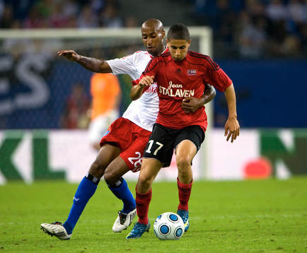 Mickael Tavares, Hamburg och Jugurtha Hamroun, Guingamp