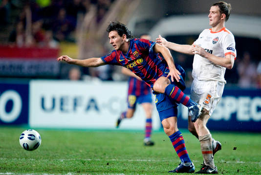 Lionel Messi, Barcelona, Olexander Kucher, Shakthar Donetsk
