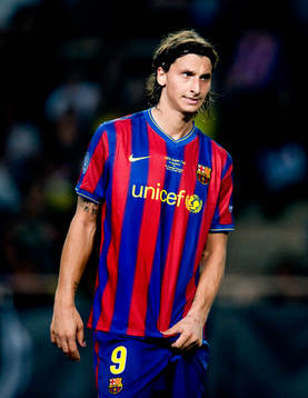 Zlatan Ibrahimovic, Barcelona drar sig lite i snoppen