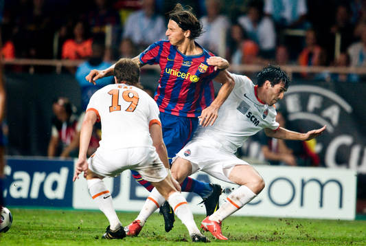 Zlatan Ibrahimovic, Barcelona kapas hårt av Ilinsho,