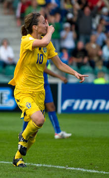 Kosovare Asllani, Sverige jubel