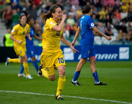 Kosovare Asllani, Sverige jubel