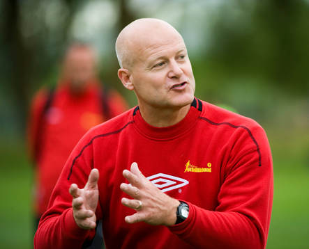 Pojk, pojkar, ungdom, träning. Marcus Ekheim, tränare