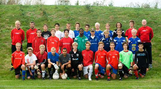 Pojk, pojkar, ungdom. Gruppbild, lagbild