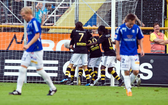 AIK jubel och Trelleborg depp