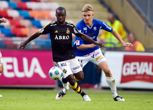 Dulee Johnson, AIK och Peter Abelsson, Trelleborg