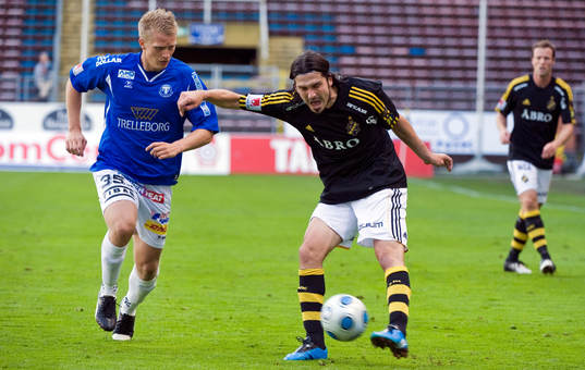 Joakim Nilsson, Trelleborg och Bojan Djordjic, AIK