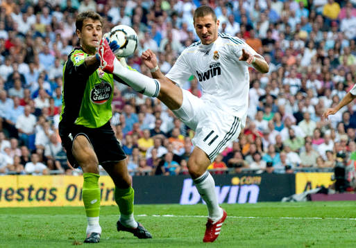 Benzema, Real Madrid, Aranzubia, målvakt