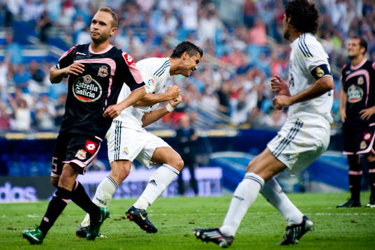 Cristiano Ronaldo, Real Madrid,  jubel