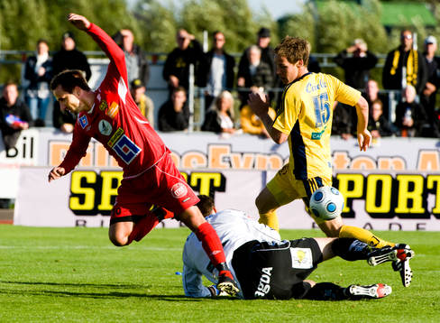 Bläddra bland fler bilder av Fotboll, Superettan, Ängelholm - Mjällby