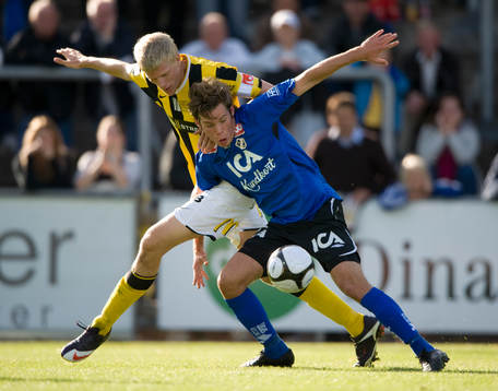 Bläddra bland fler bilder av Fotboll, Allsvenskan, Halmstad - Häcken