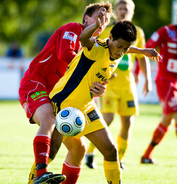 Daniel Nilsson, Mjällby och Antonio Rojas, Ängelholm