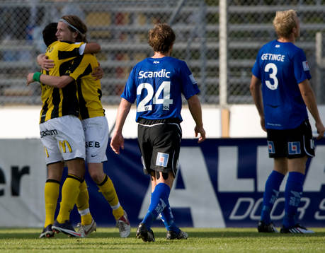 Erik Friberg, Häcken jubel, Halmstad, depp