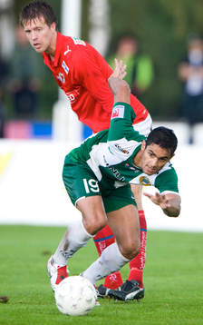 Rafael och Hammarby numret mindre än  Joachim Lantz, Kalmar
