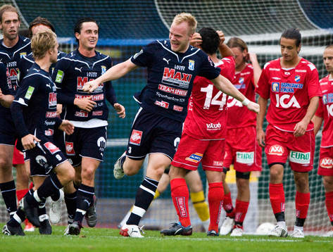 Niclas Fischer, Kristianstad, jubel
