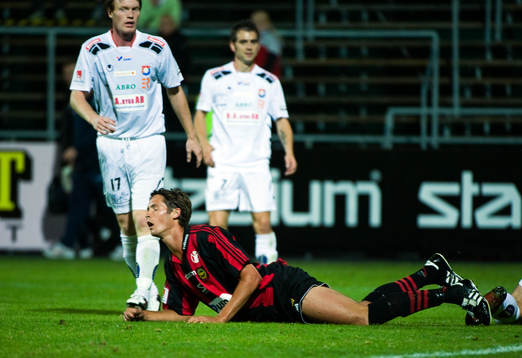 Robin Jonsson, Björn Anklev, Örgryte och Philip Haglund,