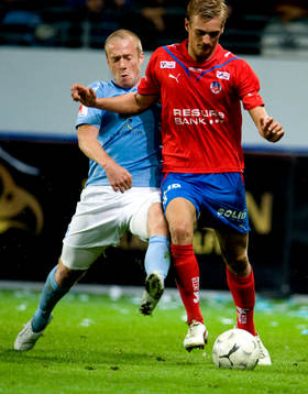 Daniel Larsson, Malmö och Joel Ekstrand, Helsingborg