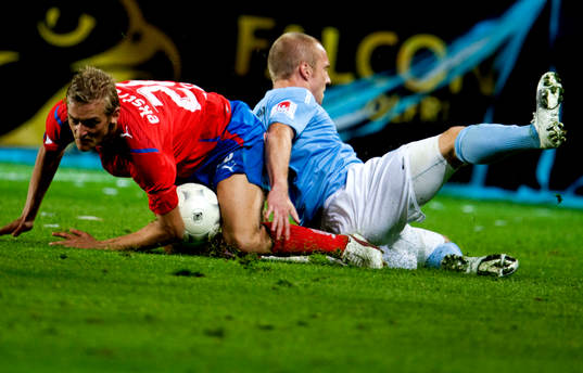 Daniel Larsson, Malmö och Joel Ekstrand, Helsingborg