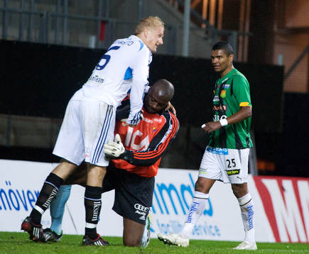 Wanderson do Carmo, GAIS. Toni Kuivasto, Pa Dembo Touray,