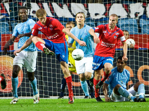 Edward Ofere och Markus Halsti, Malmö bakom Markus