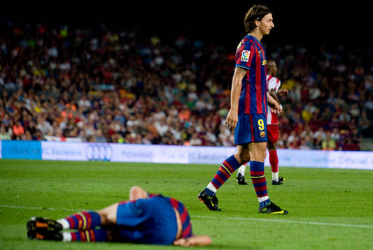 Bojan Kirkic, Zlatan Ibrahimovic, Barcelona