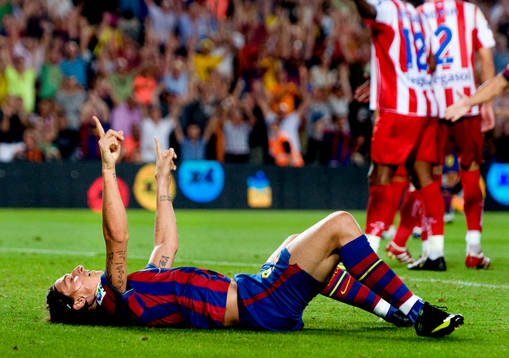 Zlatan Ibrahimovic, Barcelona jubel