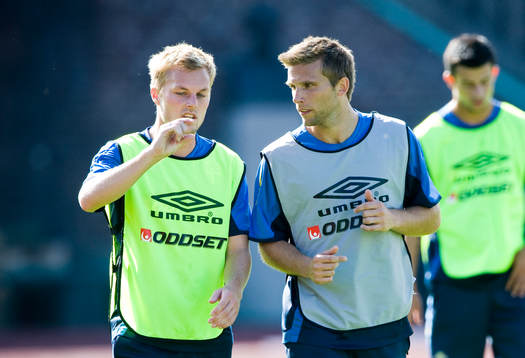 Sebastian Larsson och Anders Svensson