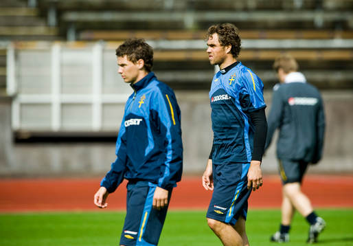 Marcus Berg och Johan Elmander