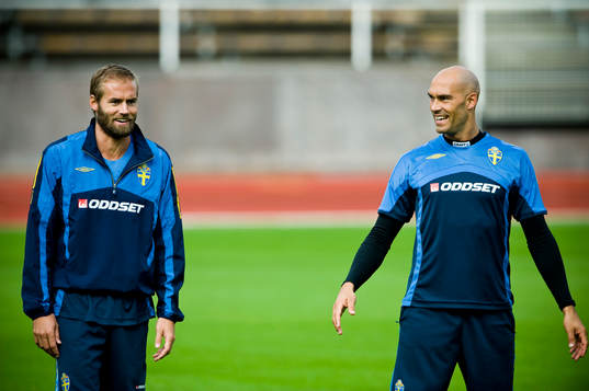 Olof Mellberg och Daniel Majstorovic