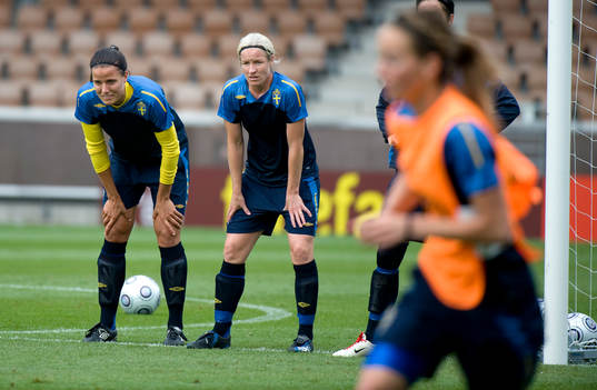 Jessica Landström och Victoria Sandell Svensson