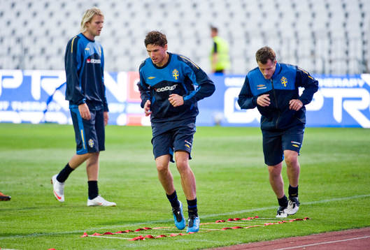 Ola Toivonen, Marcus Berg och Tobias Hysén