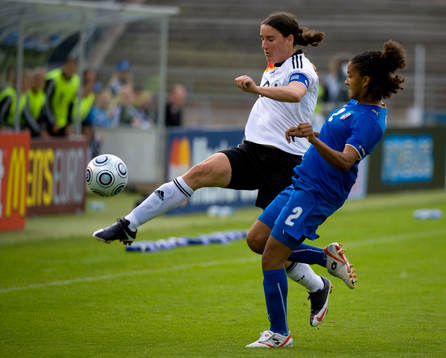 Birgit Prinz, Tyskland mot Sara Gama, Italien