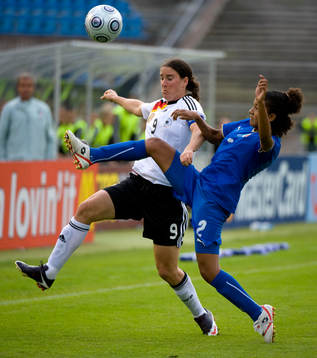 Birgit Prinz, Tyskland mot Sara Gama, Italien