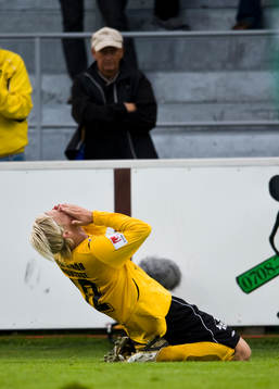 David Löfquist, Mjällby, jubel