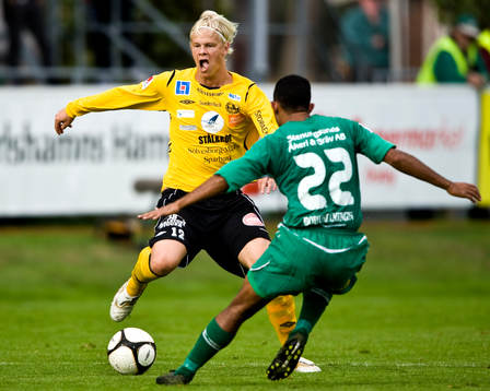 David Löfquist, Mjällby, möter Genaldo Silva de
