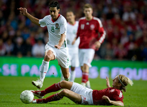 Tiago, Portugal och Christian Poulsen, Danmark