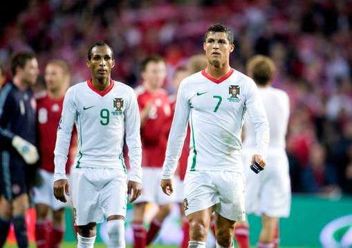 Liedson och Crisitano Ronaldo, Portugal