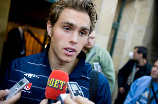Johan Elmander. Press, media