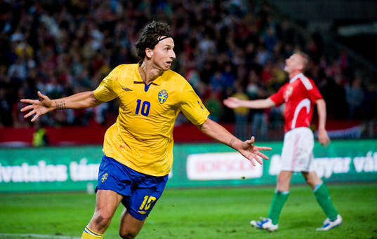 Zlatan Ibrahimovic, Sverige, jubel