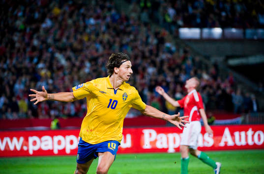 Zlatan Ibrahimovic, jubel