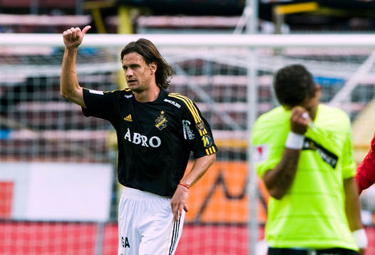 Iván Obolo, AIK, jubel