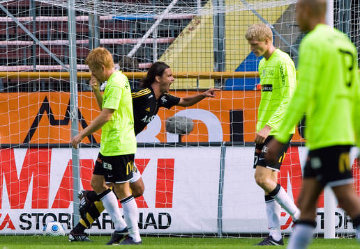 Iván Obolo, AIK, jubel