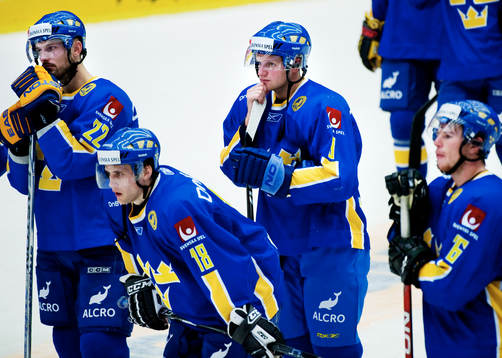 Niklas Persson, Oscar Hedman, Tony Mårtensson och Johan